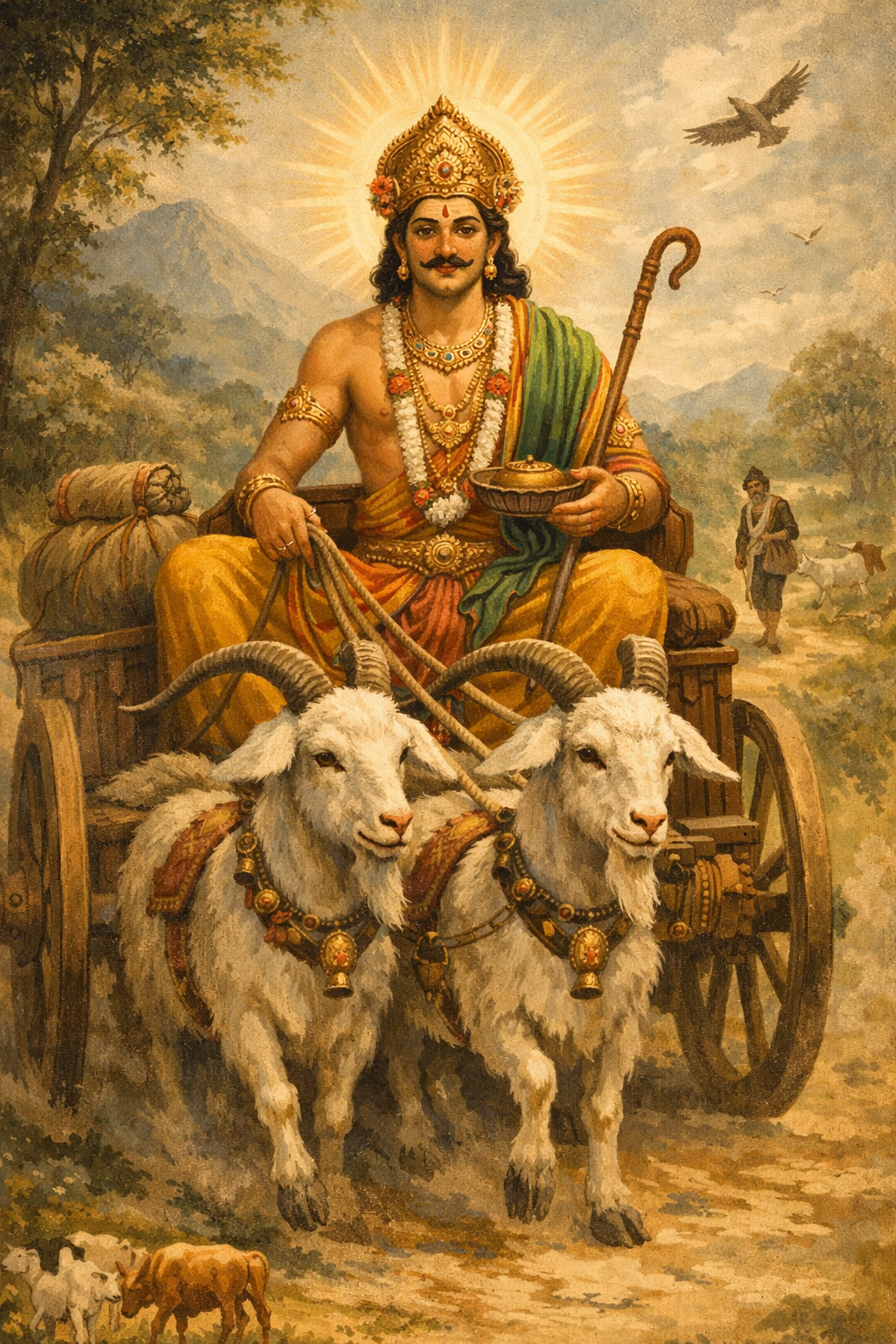 Pushan – The Forgotten Guardian of Travelers in Vedic Tradition